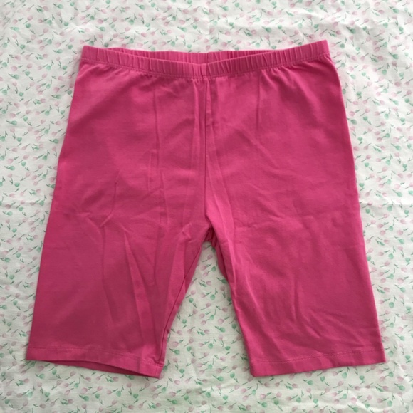 NWOT The Children's Place Soft Cotton Pink Bike Shorts Girls XXL/16 Women's S - Picture 1 of 2